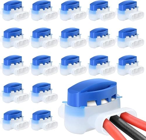 Image of VABNEER Cable Connector with Gel-Filled, 3 Wire Connectors (20)