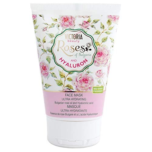 Image of Ultra Hydrating and Anti-Aging Facial Cream-Mask with Rose Essential Oil and Hyaluronic Acid, 100 ml