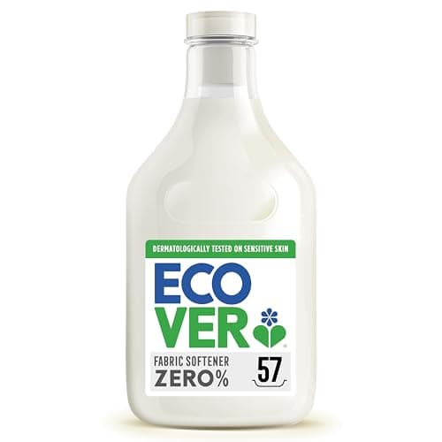 Image of Ecover Zero Fabric Softener for Sensitive Skin, Baby Fabric Conditioner, Dermatologically Tested, 57 Washes, 1x 1.43L