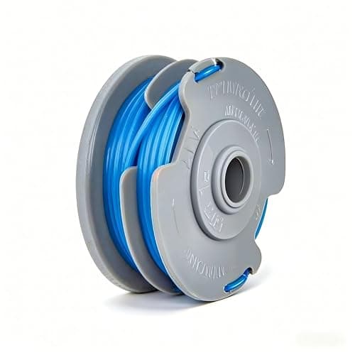 Image of MOECSHSY Strimmer Spool for Flymo, Strimmer Wire for Flymo Fly289, 1.6mm Double Autofeed Spools Replacement Compatible with Flymo Contour Power/Mini/Trim Grass Trimmer -4 Pack