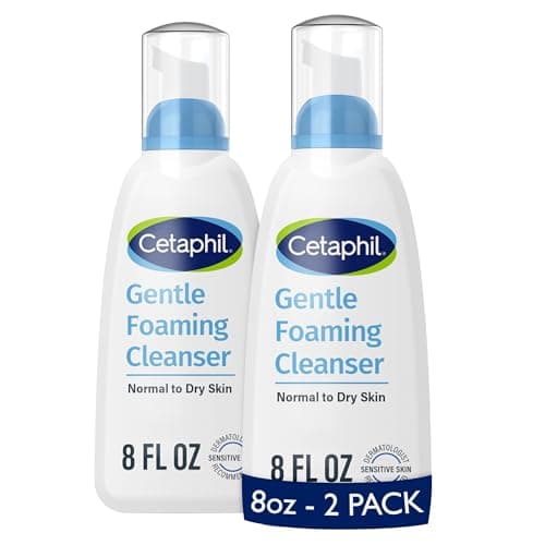 Image of Gentle Foaming Cleanser (Pack of 2) - Gently Cleanses without Leaving Skin Dry or Tight - Rich Airy Lather - For All Skin Types - Fragrance Free & Suitable For Sensitive Skin 8oz