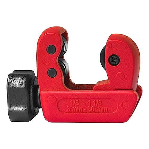 Image of PLOWFAR Copper Pipe Cutter 3-30mm, Mini Tube Cutter for Plumbing, HVAC