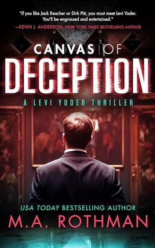 Image of Canvas of Deception: An Organized Crime Thriller (A Levi Yoder Novel Book 5)