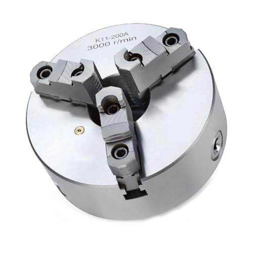 Image of 200MM Front Mount Metal Chuck 3 Jaw K11-200 Scroll Chuck(K11-200A)