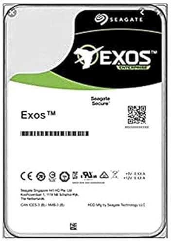 Image of Seagate 16TB ST16000NM001G Exos X16 SATA 6Gb/s 7.2K RPM 512e/4Kn 256Mb, OEM, Mechanical Hard Disk