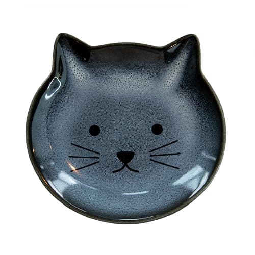 Image of Sass & Belle Mojave Cat Tea Bag Dish - Ceramic Gift for Tea Lover – Home decor Kitchenware designed by Sass and Belle
