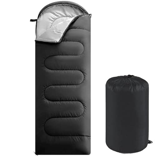Image of Sleeping Bags for Adults & Kids Sleeping Bag 3-4 Season, Ultralight Backpacking Sleeping Bag Cold Weather & Warm, Lightweight Compact, Single Adult Boys Girls Winter Sleep Camping Hiking