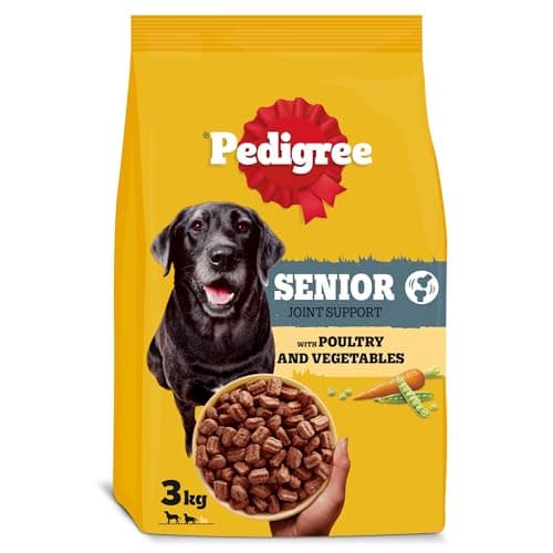 Image of PEDIGREE COMPLETE Adult Senior Dry Dog Food Poultry & Vegetables 3Kg (Pack of 3)