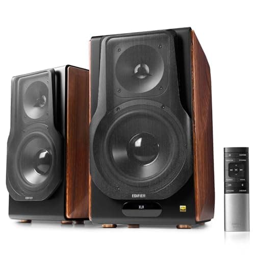 Image of Edifier S3000MKII Audiophile Active Speakers, Wireless Powered Bookshelf Speaker Bluetooth 5.0 aptX with Planar Diaphragm Tweeters, Hi-Res Audio and 6.5" Woofers(Upgraded)