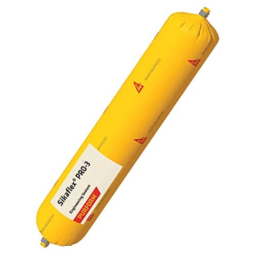 Image of Sika – Sikaflex – Pro-3 Purform – Polyurethane Sealant for Floor Joints and Civil Engineering Applications – Results in a Flexible Seal – Black – 600ml