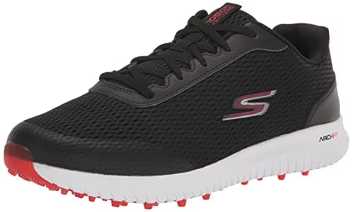 Image of Skechers GO Golf Max Fairway 3 Golf Shoes Black Red