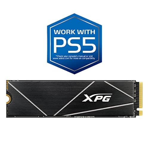 Image of ADATA XPG GAMMIX S70 BLADE 512GB PCIe Gen4x4 M.2 2280 SSD 3D Graphics Processing High-End Gaming PC PS5 with or w/o heatsink, Solid State Drive