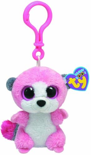 Image of Ty Bubblegum Clip 36504 'Beanie Boos' Key Ring Monkey