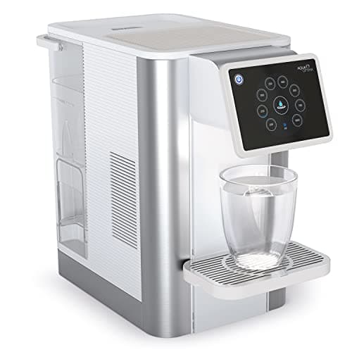 Image of Aqua Optima Aurora Instant Chilled Filtered Water Dispenser - Reduces Limescale, Microplastics, Chlorine & More with the Evolve+ Filter - Worktop 3.8L Cold Water Machine for Home & Office