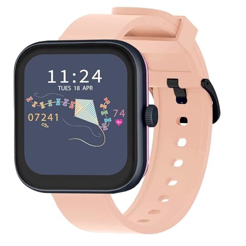 Image of Blueshaweu Compatible for RADLEY Series Smart Watch 20mm Quick Release Watch Soft Silicone Sport Band Compatible with RADLEY Series 32 / Series 20 / Series 19/46 / Series 10 Watch (Pink, 20mm)