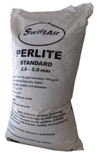 Image of Swiftair Perlite 100L Bag for Horticultural and Organic Gardening 2-5mm Perlite