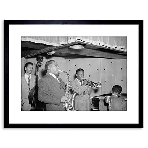 Image of Wee Blue Coo Music Vintage Photo Jazz Parker Davis Group Legends Framed Wall Art Print