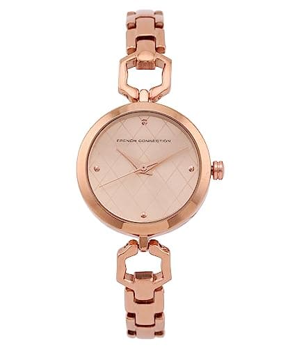 Image of French Connection Spring-Summer 2023 Analog Dial Watch for Women, Rose Gold, Modern