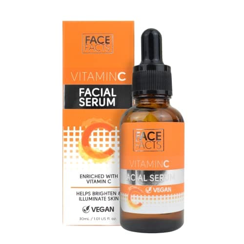 Image of Face Facts Vitamin C Facial Serum | Brightening + Hydrating | 30ml