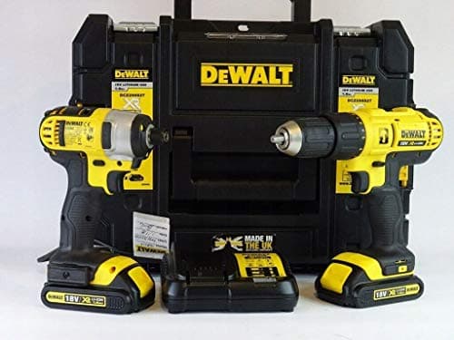 Image of DEWALT 18V Cordless XR LI-ION Combi Drill & Impact Driver Twin Pack DCZ298S2T