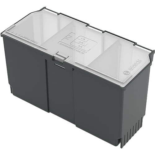 Image of Bosch Home and Garden Accessory Box (for tool Box SystemBox |Size M, Accessory Box Middle (2/9) for SystemBox Size M, for storing power tools)