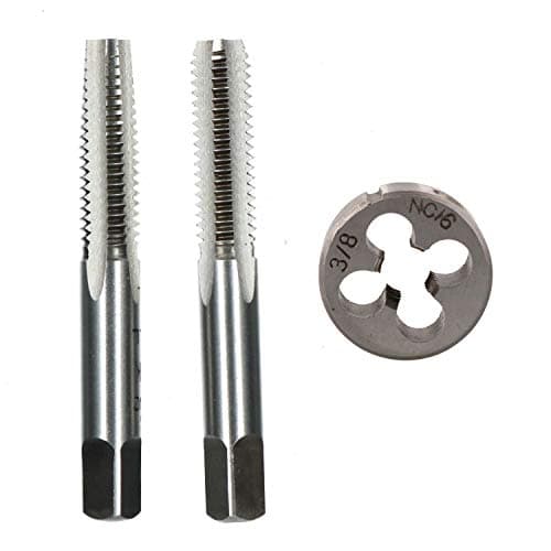 Image of 3/8" x 16 UNC Imperial Tap and Die Tungsten Steel Taper and Plug TD089_TD115