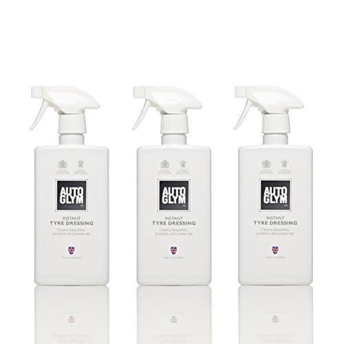 Image of Genuine Autoglym Instant Tyre Dressing 500ml x3 Bundle SAVE 10% (ITD500)