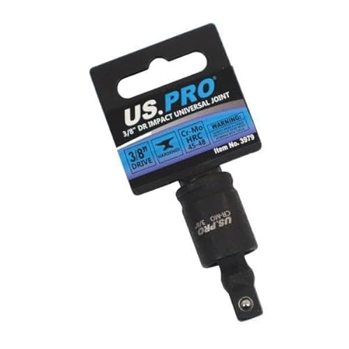 Image of US PRO Tools 3/8" Drive Universal Impact Socket Joint Wobble Swivel Extension 3979