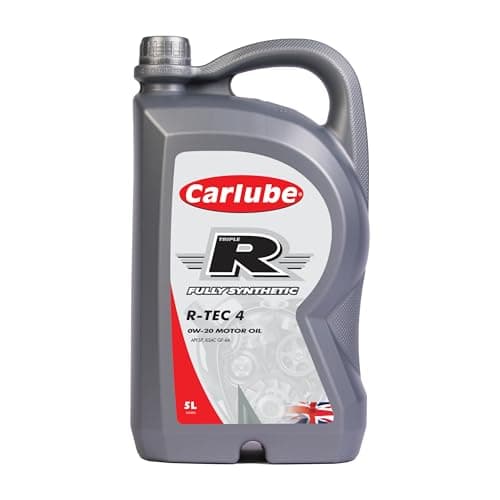 Image of Carlube Triple R 0W-20 API SP, ILSAC GF-6A Fully Synthetic Engine Oil R-TEC 4 5L