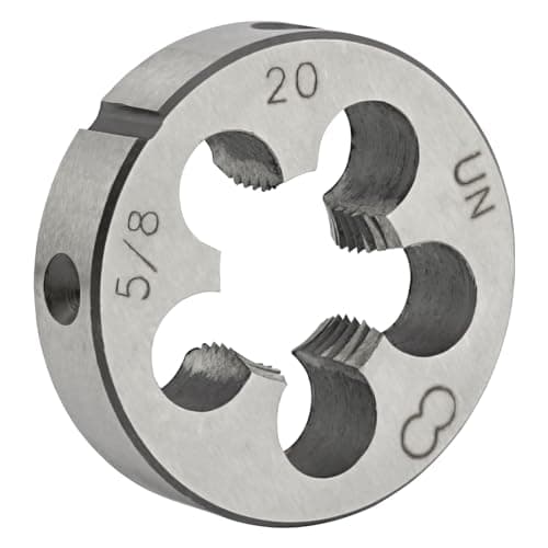 Image of Aceteel 5/8"-20 UN Round Die, Right Hand Machine Thread Die 5/8 x 20 UN