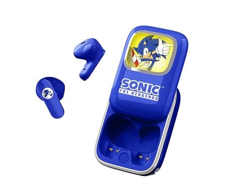 Image of OTL Technologies Sonic The Hedgehog Slide TWS Earphones with Charging Case