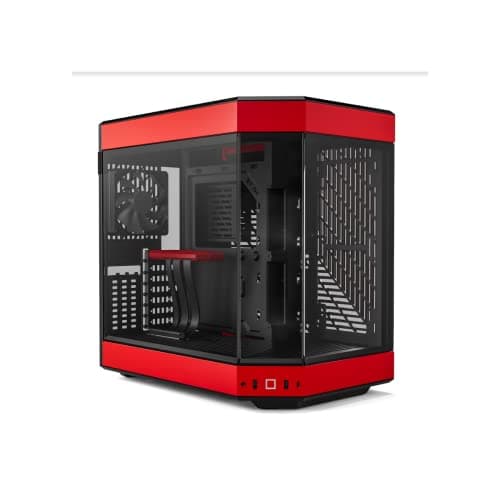 Image of Hyte Y60 Mid Tower Case - Red (E-ATX/M-ATX/M-ITX)