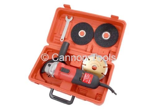 Image of Neilsen CT0827 230V 115mm Angle Grinder – 900W, 12000 RPM, 4.5-Inch Disc, Includes Pin Wrench – Heavy-Duty Tool for Cutting, Grinding and Polishing