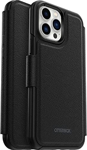 Image of OtterBox Style Folio Wallet with MagSafe for iPhone 12 Pro Max - Shadow Black