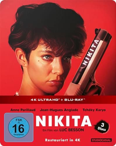 Image of Nikita - Limited Steelbook Edition (4K Ultra HD) + Blu-ray) (+ Bonus-Blu-ray) [Region B] [1990]