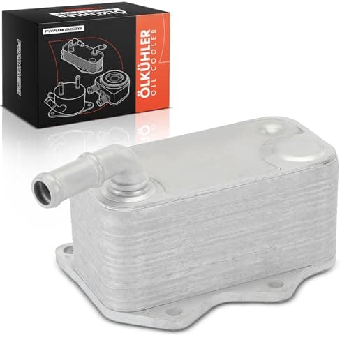 Image of Frankberg 1x Oil cooler Compatible with Pas.sat 3C2 Oct.avia II 1Z3 A3 8P1 A3 Sportback 8PA A4 8EC A4 Avant 8ED A4 Cabriolet 8HE A6 4F2 A6 Avant 4F5 Replace# 06D117021C