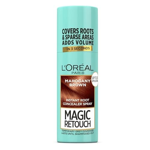 Image of L'Oréal Paris Magic Retouch Instant Root Concealer Spray, Colour Light Blonde, Ideal for Touching Up Grey Root Regrowth, 75ml
