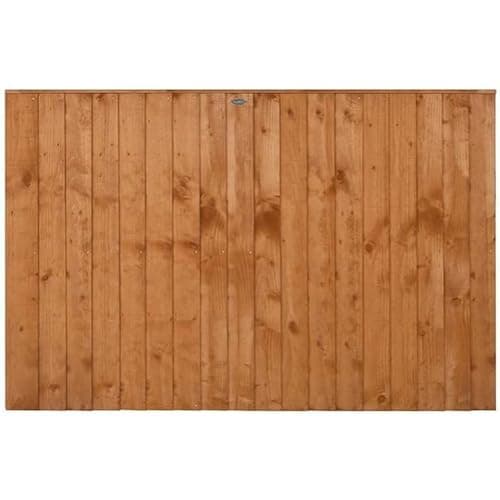 Image of Forest Garden 6ft x 4ft (1.83m x 1.23m) Closeboard Board Fence Panel - Pack of 4