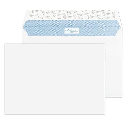 Image of Blake Office C5 162 x 229 mm 120 gsm Peel & Seal Wallet Envelopes (34215) Ultra White Wove - Pack of 500