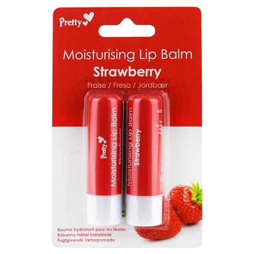 Image of Pretty Moisturising Lip Balm - Strawberry