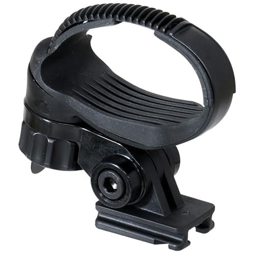 Image of CatEye Flextight H-34 Front Light Aero Mount Bracket for VOLT/AMPP/SYNC CORE/HL EL160 Lights - Fits up to 125mm Aero Handlebars - Compatible with GP Bracket