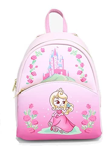 Image of Loungefly Disney Sleeping Beauty Chibi Aurora Mini Backpack