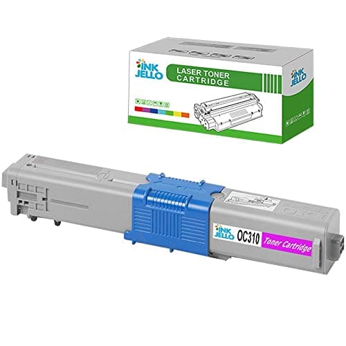 Image of InkJello Compatible Toner Cartridge Replacement for OKI C310 C330 C331 C510 C511 C530 C531 MC351 MC352 MC361 MC362 MC561 MC562 OC310M (Magenta, Single-Pack)