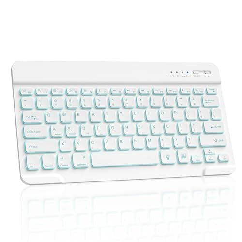 Image of BAMCOO Bluetooth Keyboard for iPad Wireless Keyboard Compatible with iPad 10th/10.2(9th/8th/7th Generation), Air 5th/4th, Pro 11/12.9, 9.7, Mini and All Bluetooth Devices