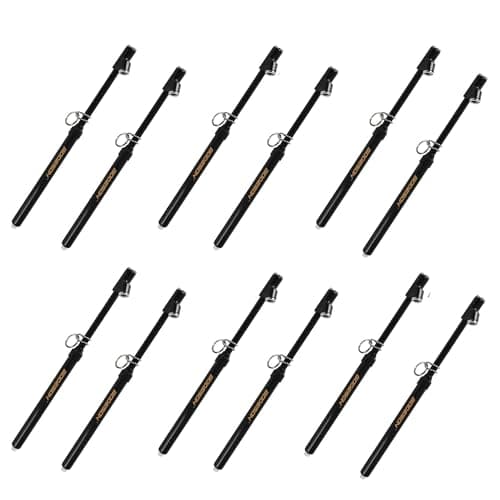 Image of GODESON Dual Head Tyre Pressure Gauge, Heavy Duty Pencil Tyre Gauge Range 10-150PSI,Dual Head Truck Pen Air Pressure Gauge (Pack of 12)