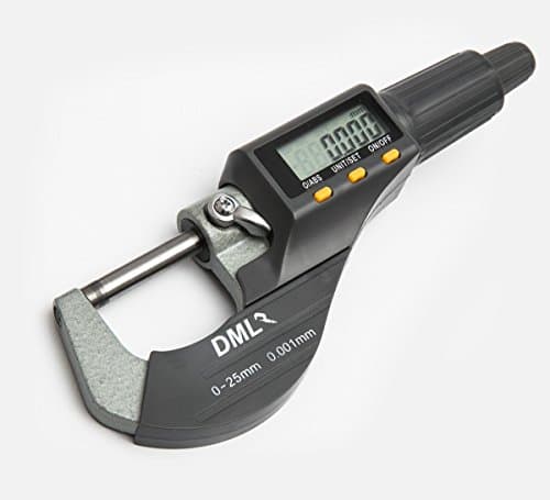 Image of DML 0-25mm Digital Micrometer External Electronic Gauge 12 Months Warranty