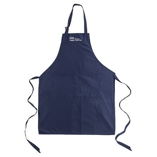 Image of Stellar James Martin Apron, 88cm, Blue, Cotton Polyester Mix, Machine Washable