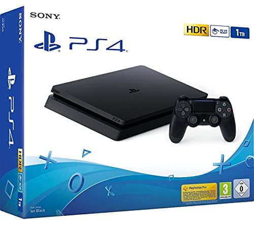 Image of Sony PlayStation 4 Slim 1TB (CUH-2216B), black, EU
