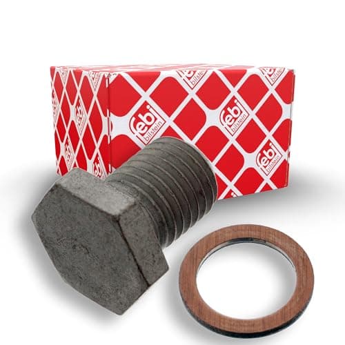 Image of febi bilstein 100551 Oil Drain Plug with seal ring, 1 unit