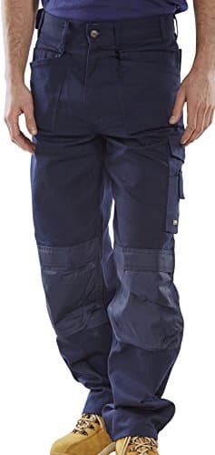Image of CLICK PREMIUM MULTI PURPOSE TROUSERS NAVY BLUE 38 TALL LEG
